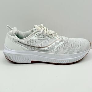 Saucony Echelon 9 Mens Size 13 White Lace-Up Running Shoes Sneakers S20765-13